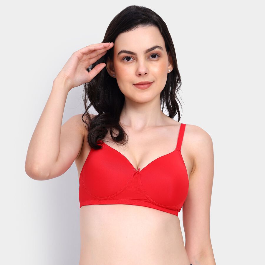 Ladies' Bra , Red, large image number null